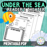 Reader's Theater - Under the Sea Theme Scenes and Skits