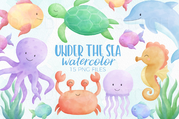 Clipart Under Sea Teaching Resources Teachers Pay Teachers