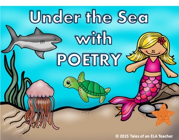 Preview of Under the Sea with POETRY! ~Power Point Game