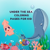 Under the sea coloring pages for kid