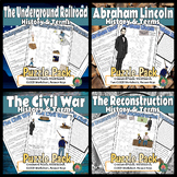 Underground Railroad, Civil War, Reconstruction, Lincoln P