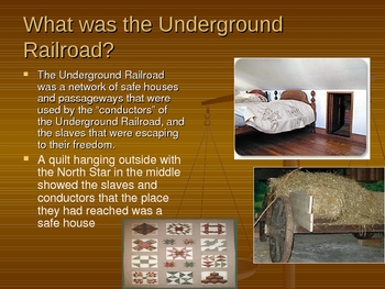 underground railroad powerpoint lesson by becky brumm tpt