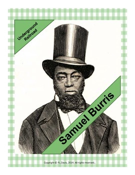 Preview of Underground Railroad Samuel Burris Distance Learning