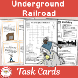 Underground Railroad Task Cards