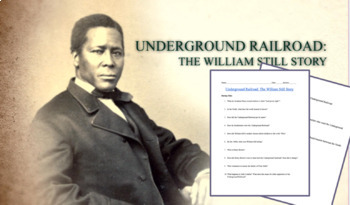 Preview of Underground Railroad: The William Still Story Video Guide