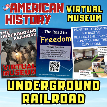 Preview of Underground Railroad Virtual Museum Activity + Movie Review of "Harriet"!