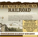 Underground Railroad Web Quest