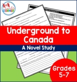 Underground to Canada by Barbara Smucker Novel Study