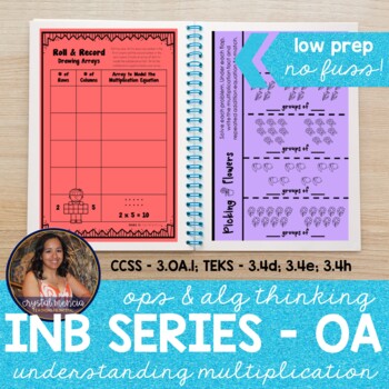 Preview of Understand Multiplication as Repeated Addition for Interactive Notebooks | 3OA1