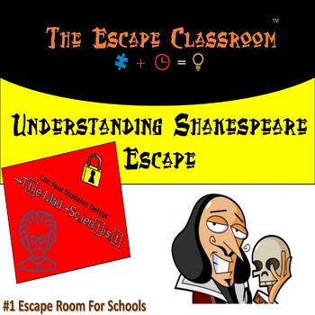 Preview of Understand Shakespeare Escape Room | The Escape Classroom