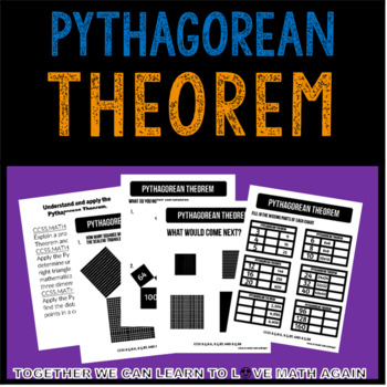 Preview of Understand and apply the Pythagorean Theorem