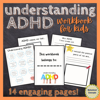 Preview of Understanding ADHD: Self-awareness Tool for Kids with ADHD
