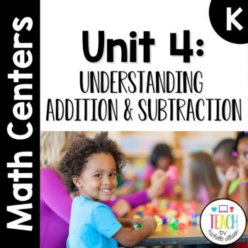 Preview of Addition & Subtraction  - IM Kindergarten Math Centers, Math Games & Worksheets