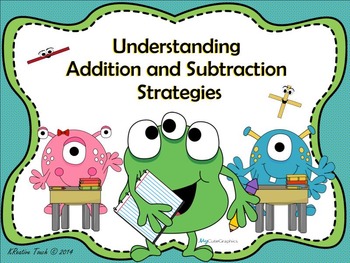 Preview of Understanding Addition and Subtraction Strategies SMARTBOARD UNIT