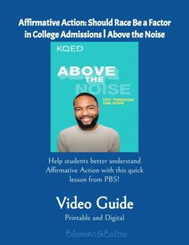 Preview of Understanding Affirmative Action: PBS Video Guide- Above the Noise