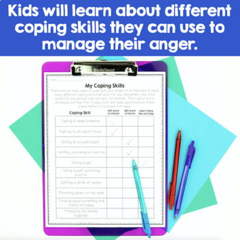 anger management worksheets printable and google slides versions included