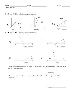 Angle Relationships  Overview & Types - Video & Lesson Transcript