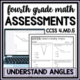 Identifying Angles 4th Grade Measurement Test, Naming Angl