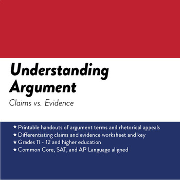 Preview of Understanding Argument: Claims vs. Evidence
