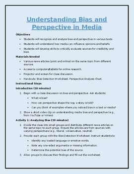 Preview of Understanding Bias and Perspective in Media