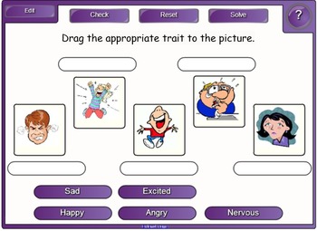 Preview of Understanding Characters SmartBoard Unit Plan 3rd Grade Standards Aligned