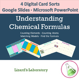 Understanding Chemical Formulas Digital Card Sorts - Dista
