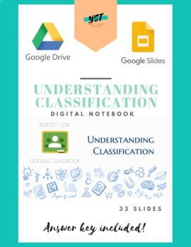 Preview of Understanding Classification Digital Notebook