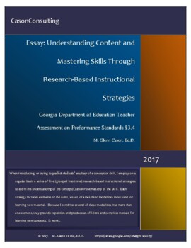 Preview of Understanding Content and Mastering Skills Through Research-Based Instructional