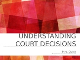 Understanding Court Cases