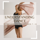 Understanding Dance Introduction Lesson for Grades 7 and 8