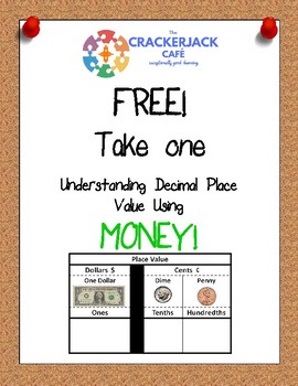 Preview of Understanding Decimal Place Value Using Money