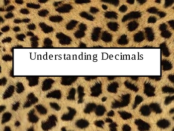 Preview of Understanding Decimal with Tenths