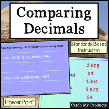 Preview of Comparing Decimals