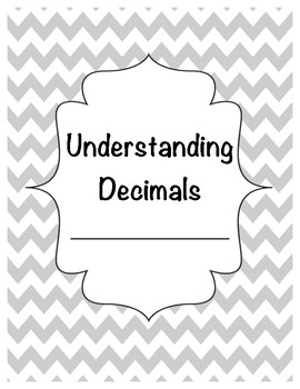 Preview of Understanding Decimals Student Notes / Study Guide