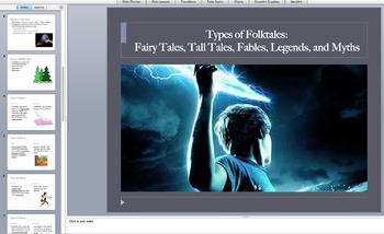 Preview of Understanding Different Types of Folktales