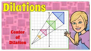 Preview of Understanding Dilations in the Coordinate Plane