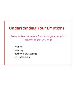 Preview of Understanding Emotions
