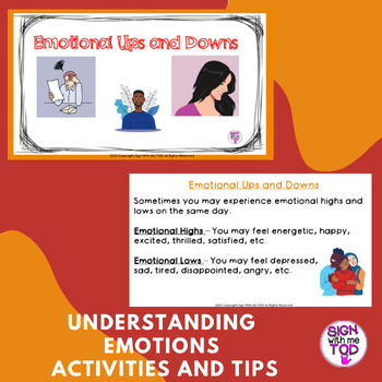 Preview of Understanding Emotions Activities