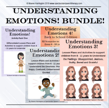Preview of Understanding Emotions BUNDLE!!