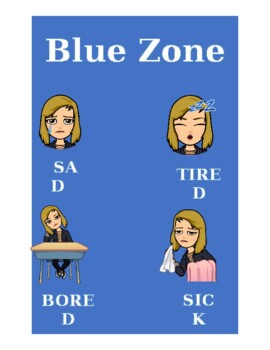 Preview of Understanding Emotions- Blue Zone