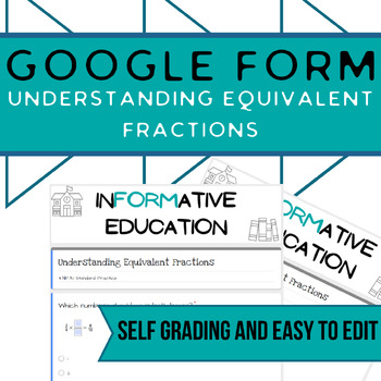 Preview of Understanding Equivalent Fractions Google Form