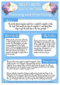 Preview of Understanding Executive Functioning: Planning and Prioritizing