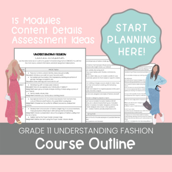 Preview of Understanding Fashion Course Outline - HNC3C Course Outline - Fashion Course