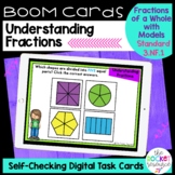 Understanding Fractions BOOM™ Cards | Fractions of a Whole