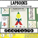 Understanding Fractions and Equivalent Fractions Lapbook {