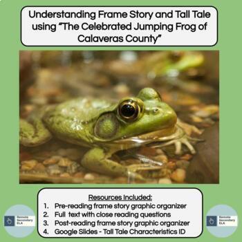 Preview of Understanding Frame Story and Tall Tale with Twain's "Celebrated Jumping Frog"
