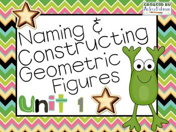 Preview of Understanding Geometric Figures! ~ Everyday Math Unit 1~ 4th Grade