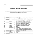 Understanding Grief Worksheet