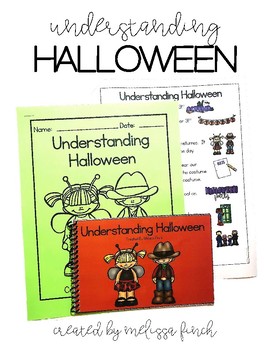 Preview of Understanding Halloween- Social Narrative for Student's with Special Needs