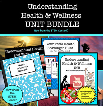 Preview of Understanding Health & Wellness Unit Bundle